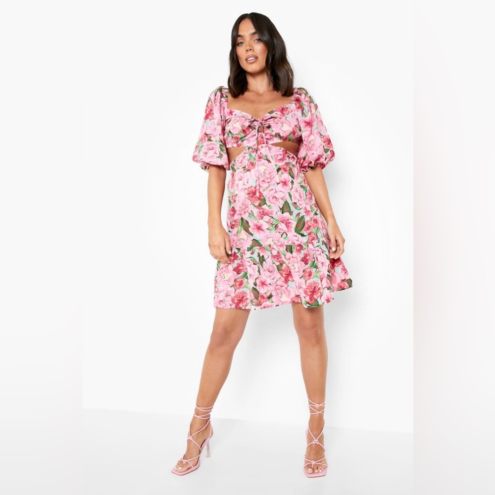 floral maternity dress